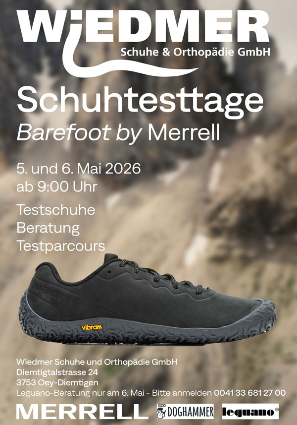 Schuhtesttage - Barefoot by Merrell